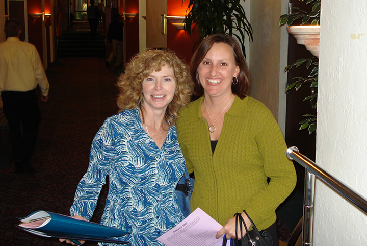 Karen Laplante and Lori Walden